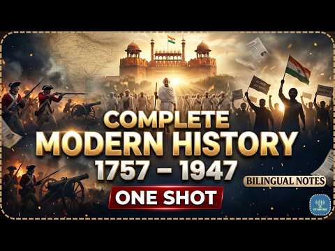 Complete Modern History One Shot | SSC CGL, CHSL, MTS 2026